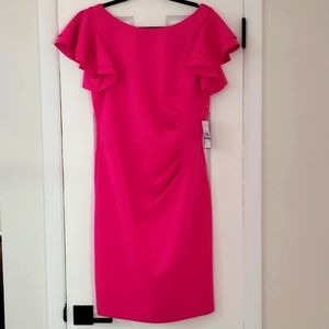 Jessica Howard Hot Pink Cocktail Dress- Size 16